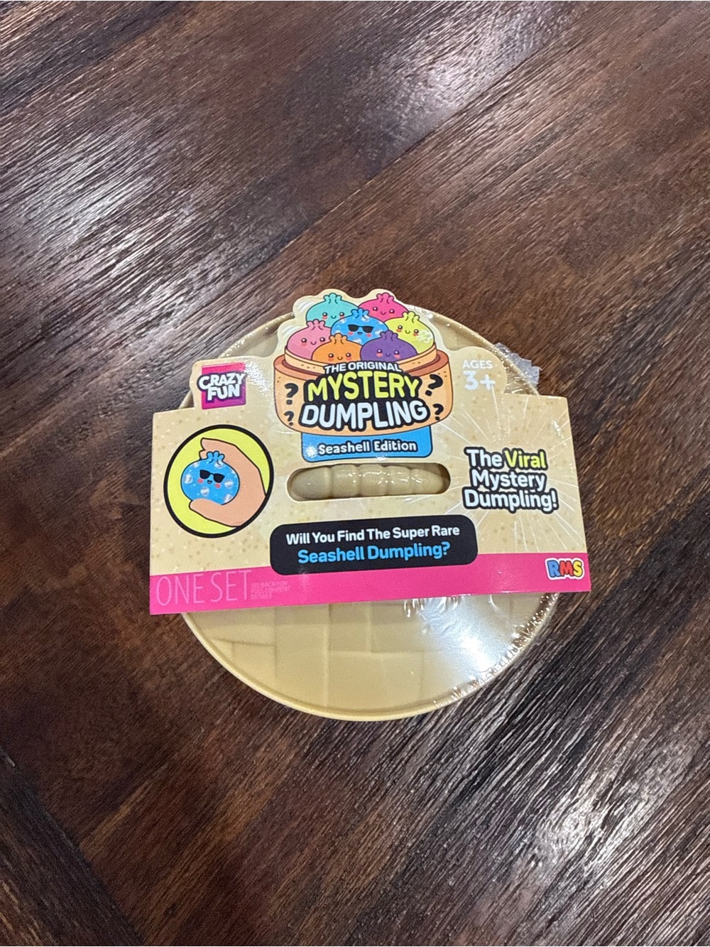 **FIVE BELOW** Crazy Fun RMS Mystery Dumpling Seashell Edition Squishy NEW - Picture 2 of 3
